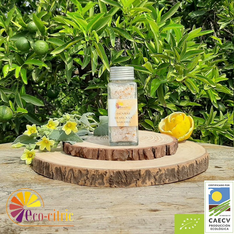 🧂 Sal Marina en Escamas con Naranja Ecológica 50gr