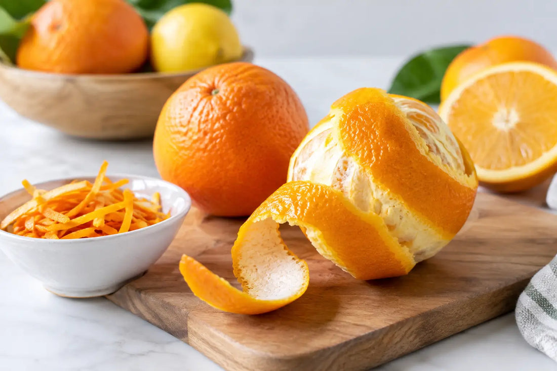 ¿Se puede comer piel cítrica? Sí, pero bien lavada