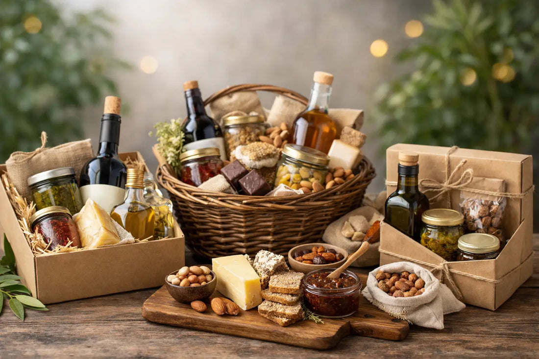 8 ideas de packs gourmet ecológicos para regalar