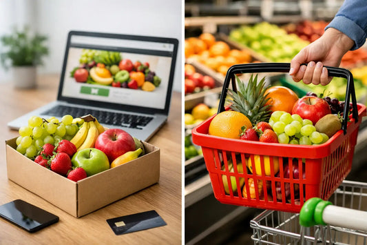Fruta online o supermercado: qué compensa más
