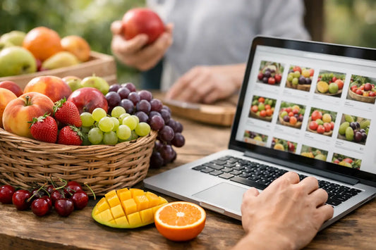 Fruta recién recolectada online: qué mirar