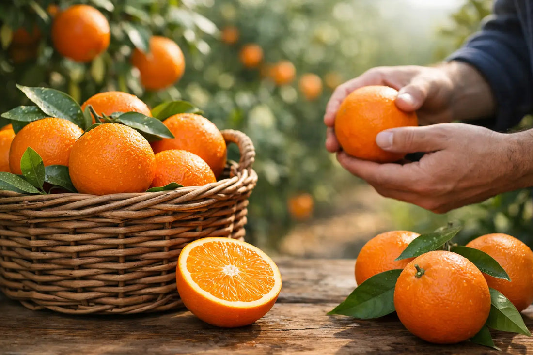 Cómo elegir naranjas ecológicas dulces