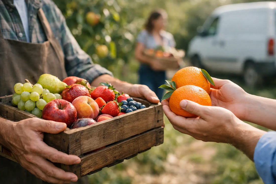 Fruta ecológica sin intermediarios: qué ganas