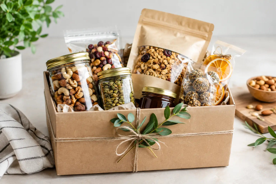 Cómo preparar un pack gourmet saludable para regalar