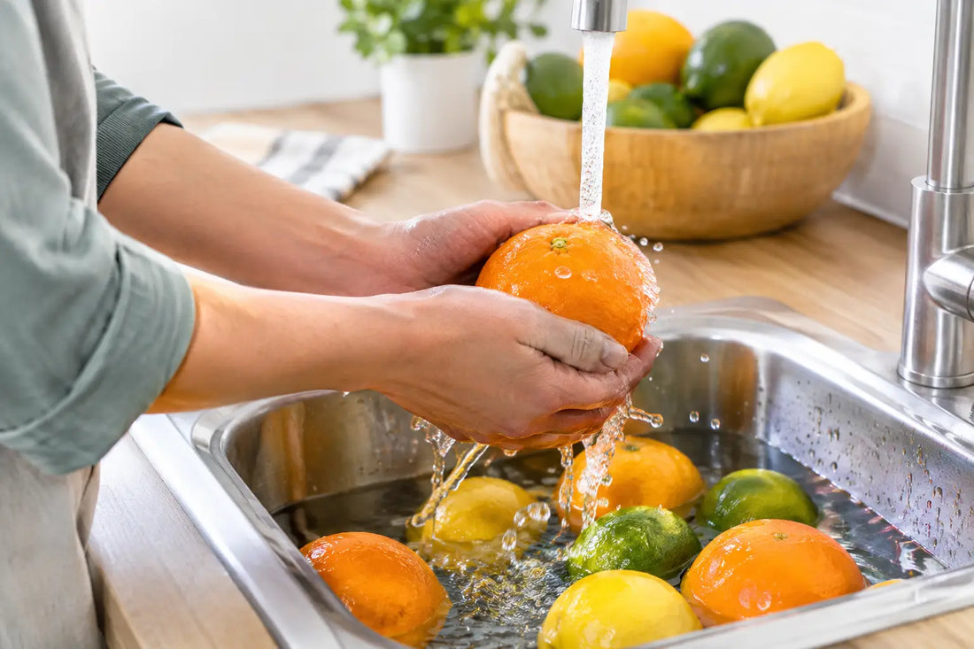 Cómo lavar cítricos ecológicos correctamente