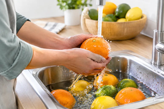 Cómo lavar cítricos ecológicos correctamente