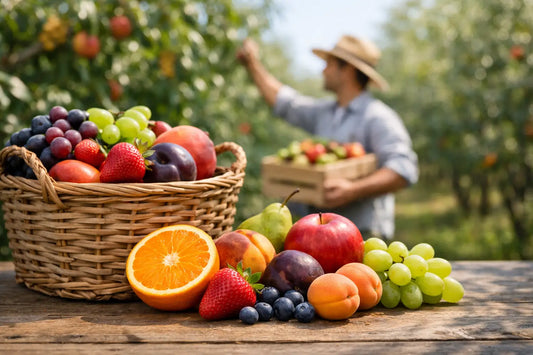 Beneficios de la fruta recién recolectada