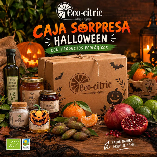 Caja Sorpresa Halloween con Productos Ecológicos