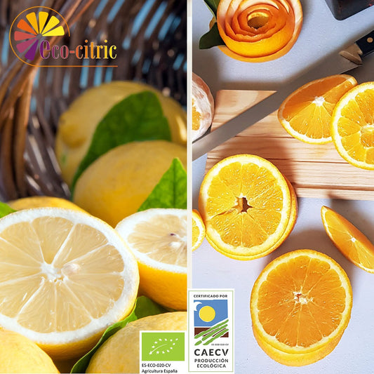 🍊🍋 7kg Naranjas Ecológicas + 3kg Limones Ecológicos