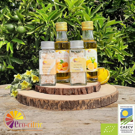 Pack Gourmet Ecológico – Sales y Aceites Cítricos