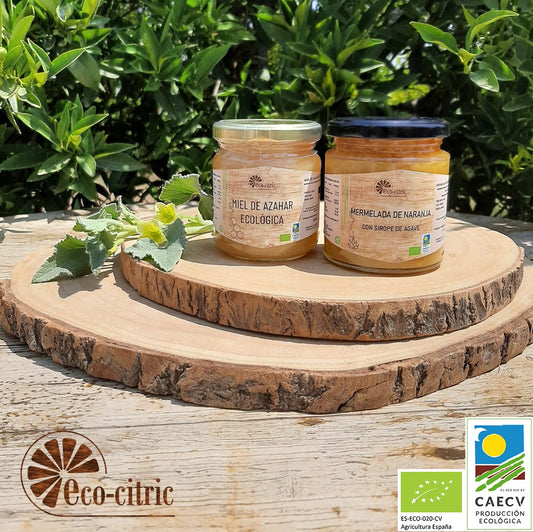 🧡 Pack Esencia del Azahar – Miel y Mermelada Ecológica